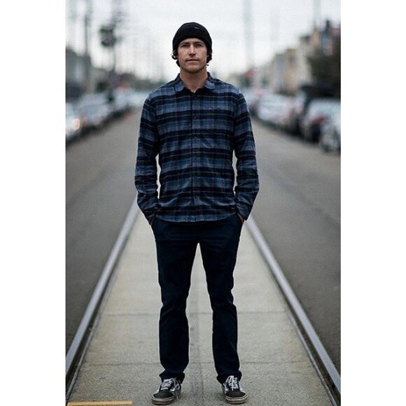 NWT O’Neill Men's Redmond Plaid Flannel LS Shirt Grunge Skate Surf Style 2XL - Picture 7 of 9